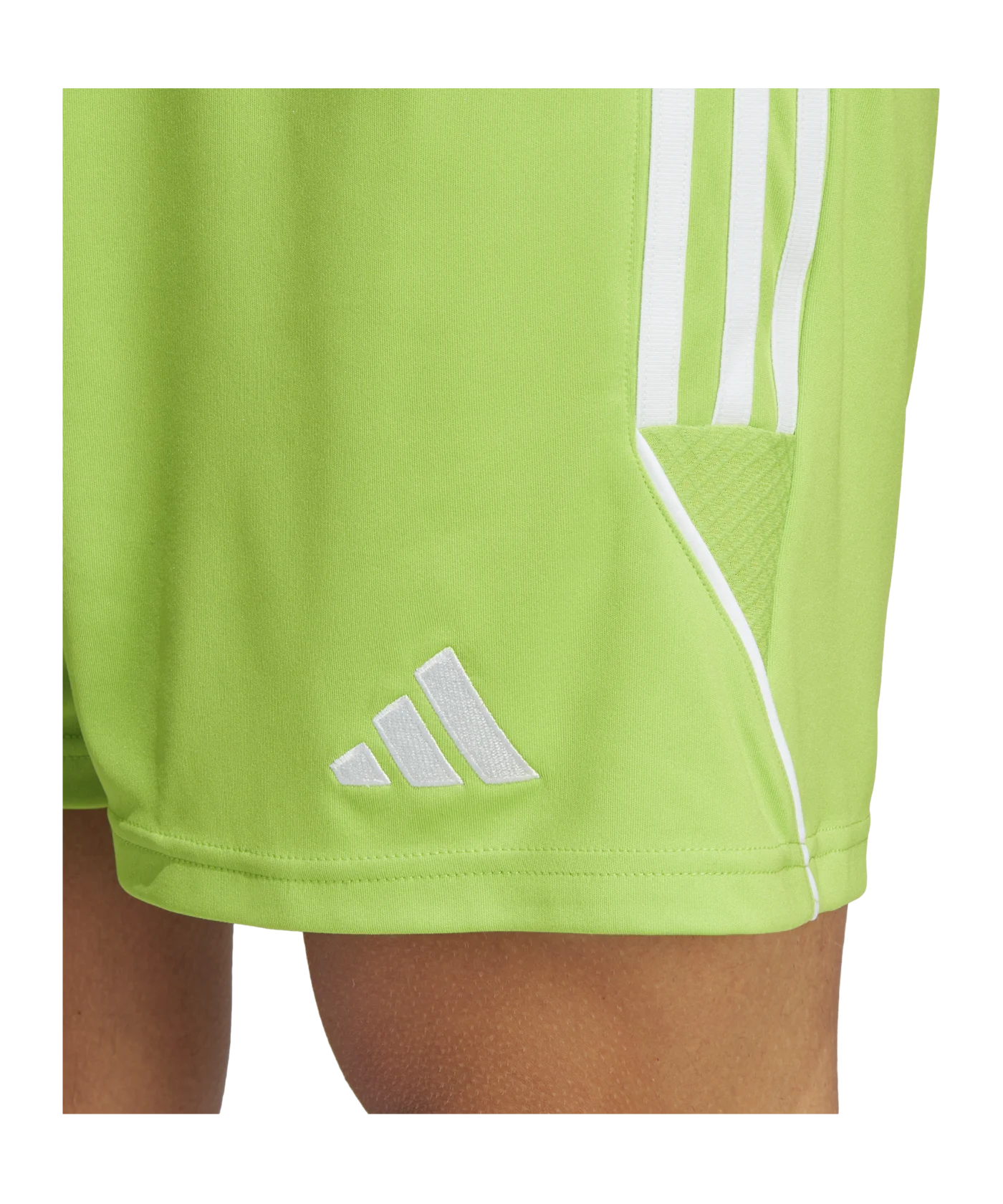 adidas Tiro 23 Short Grün Weiss