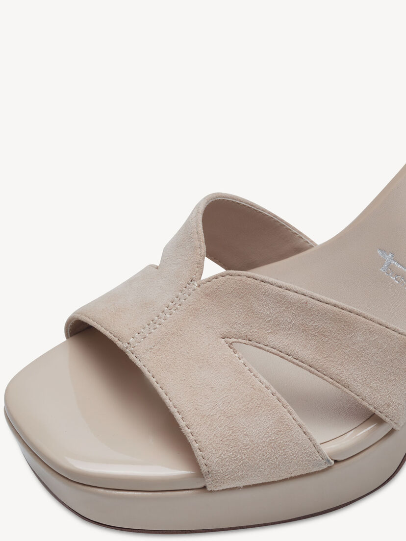 Leren Sandaaltje - beige