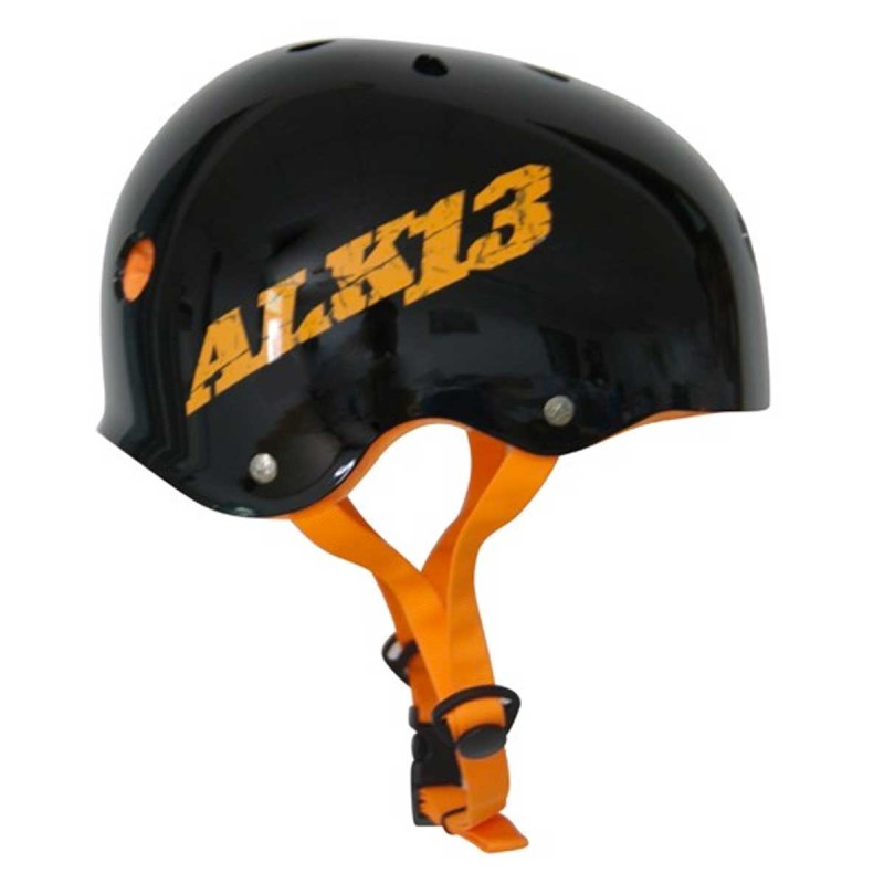 Casque ALK13 H2O+ Black - Orange Logo - The Corner Shop