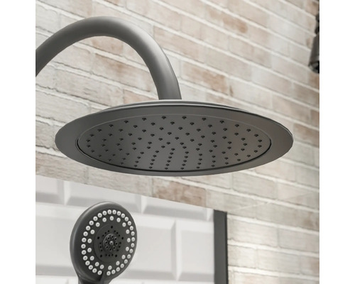 Complete douche-unit SCHULTE Jersey II 90 x 90 x 215 mm zwart
