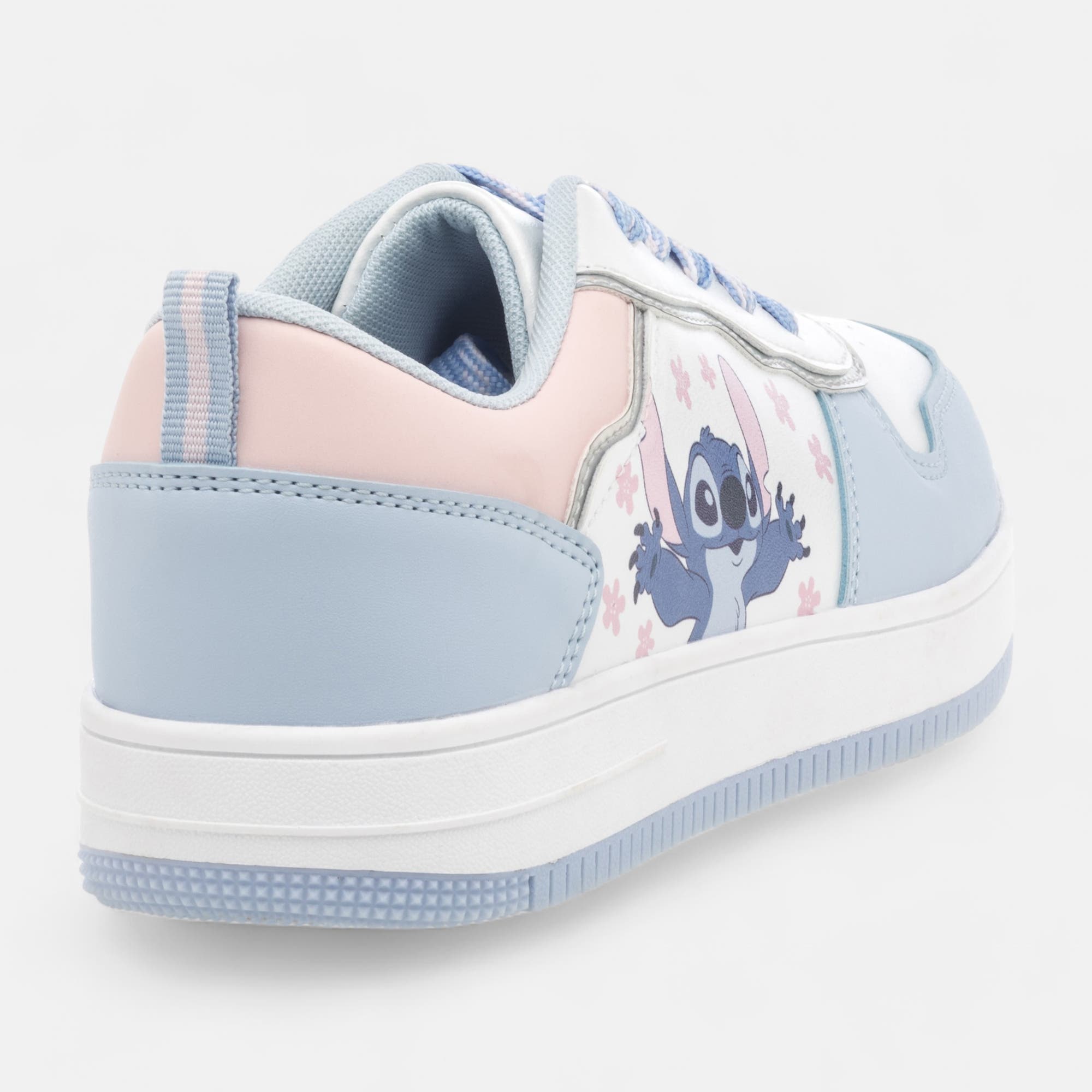 Baskets Fille bleu