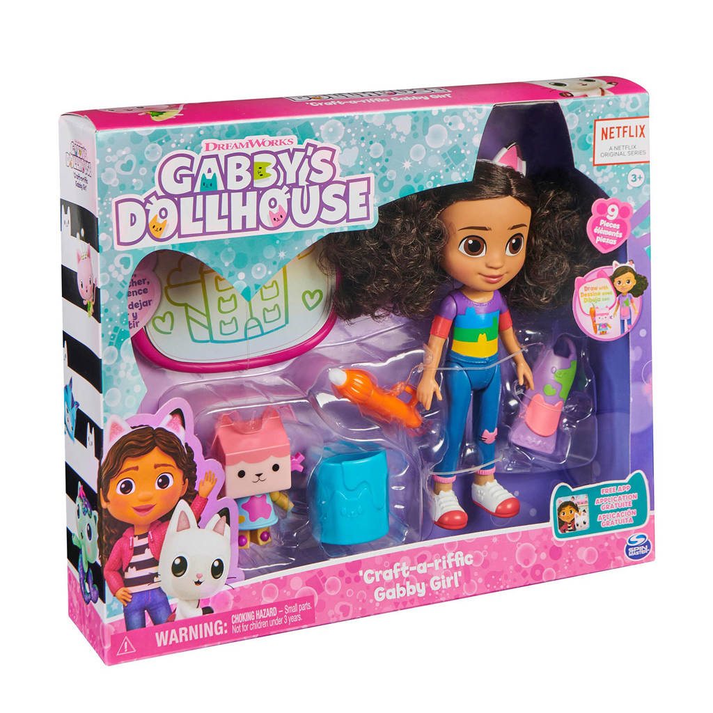 Gabby's Poppenhuis Gabby Pop & Babykitty knutsel speelset