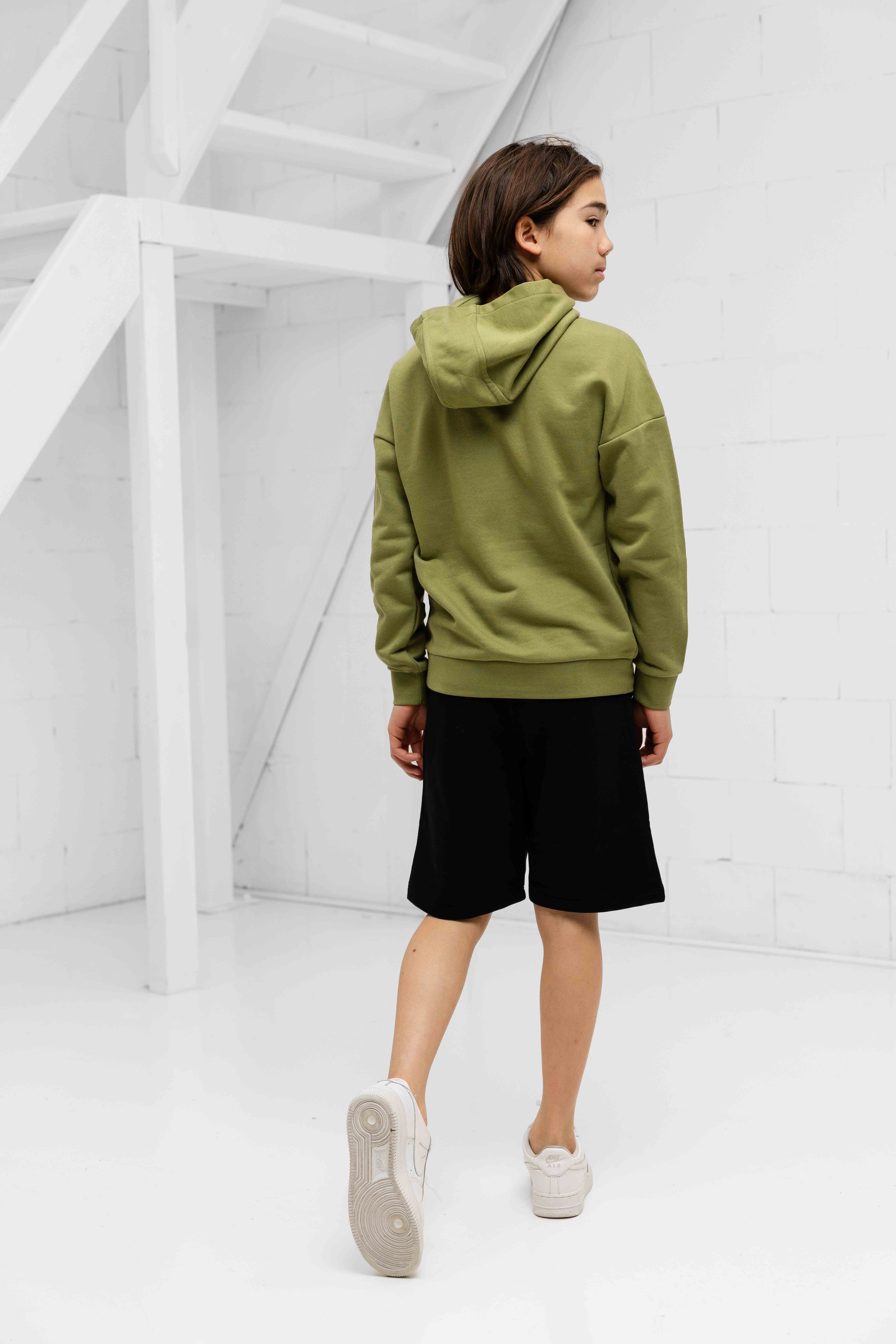 Hugo Boss Logo Hoodie Kids Groen