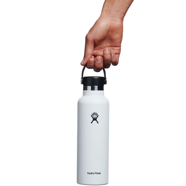 Bouteille isotherme HYDROFLASK 21 OZ STANDARD FLEX STRAW CAP WHITE