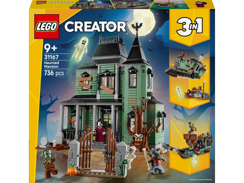 LEGO® Creator Geisterhaus 31167 3-in-1-Bauset
