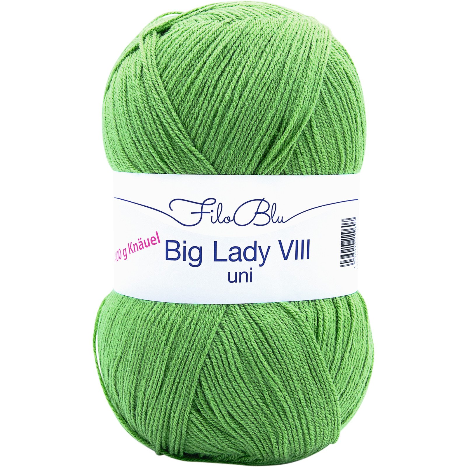 Handstrickgarn 400g/Kn Big Lady VI, blau