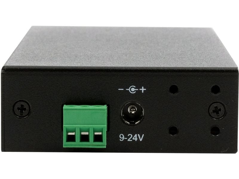 Exsys USB-Hub EX-12290HMS 10 Port USB 3.2 Gen Metall HUB mit 4x USB-C und 6x USB-A für Tisch, Wand und DIN-Rail Montage