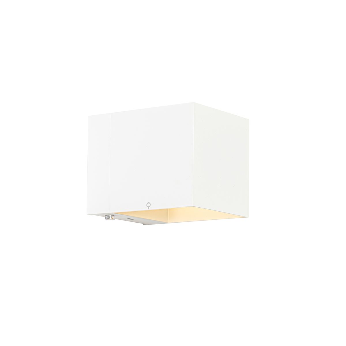 Wandlamp wit incl. LED en touch dimmer oplaadbaar - Joris