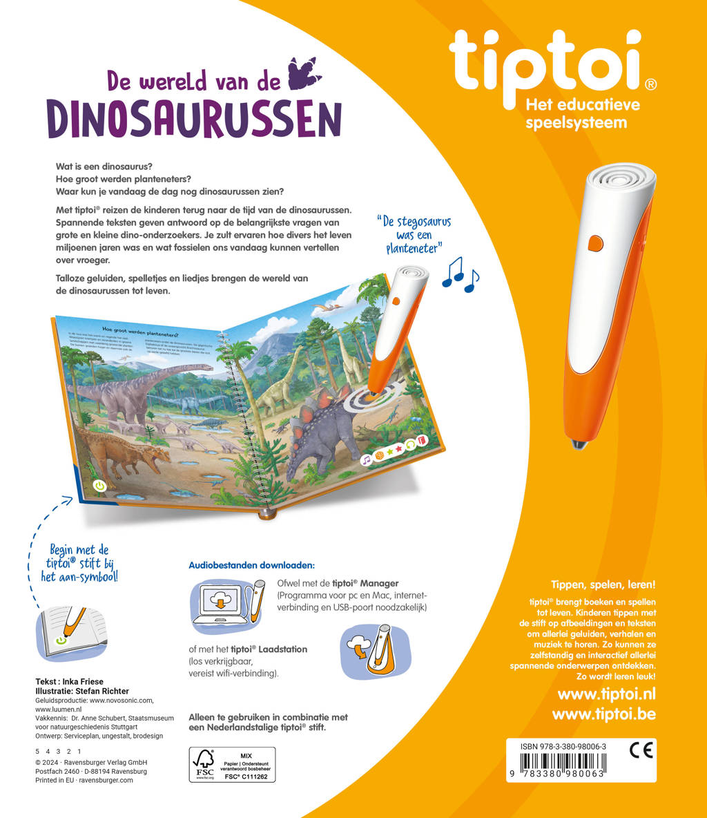Wij ontdekken de dinosaurussen