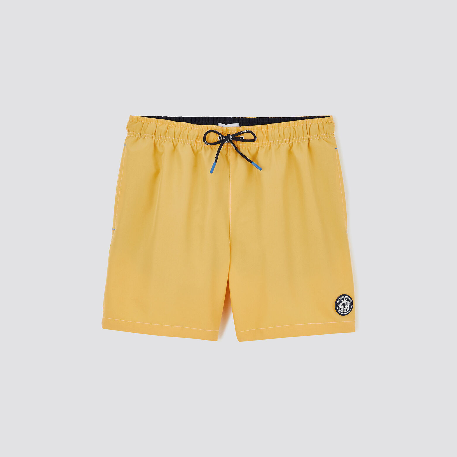 Maillot de bain uni Jaune