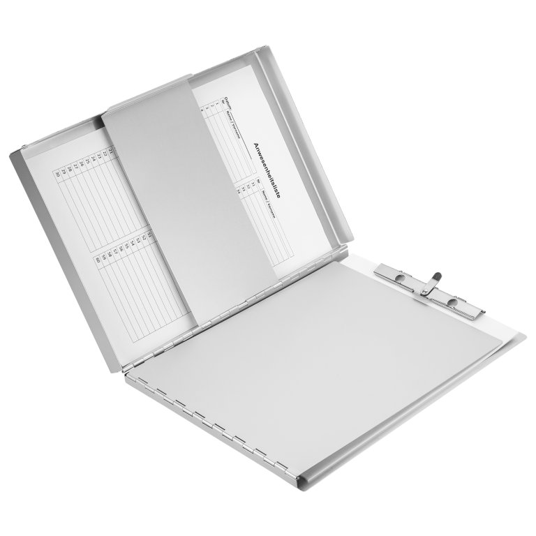 Läufer Formularhalter mit Box und Halteklemme