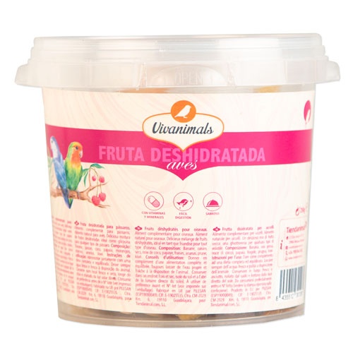 Frutas secas Vivanimals para pássaros