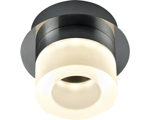 FLAIR LED plafondlamp 7W 630 lm 3000 K Ø 11 cm Azimech chroom