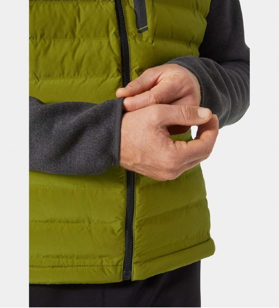 Jaqueta Helly Hansen Hybrid Isolada Verde Oceano Ártico