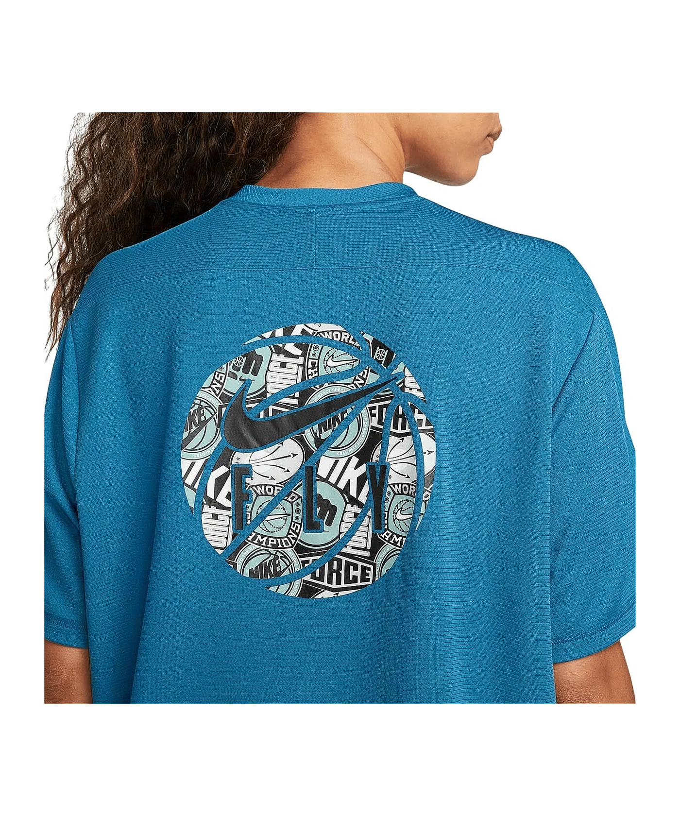 Nike Dri-FIT Seasonal T-Shirt Damen Blau F457