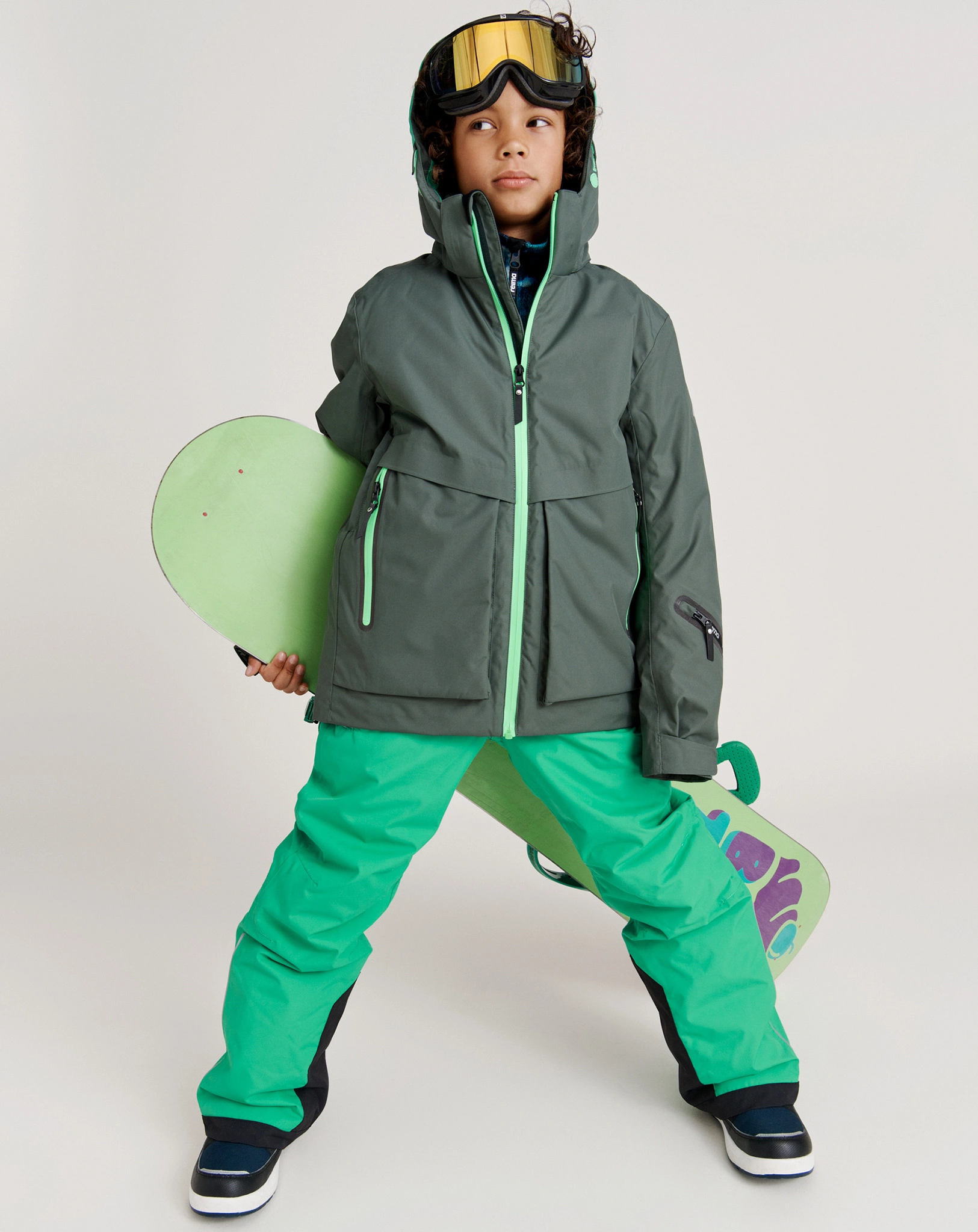 Skihose WINGON in cat eye green