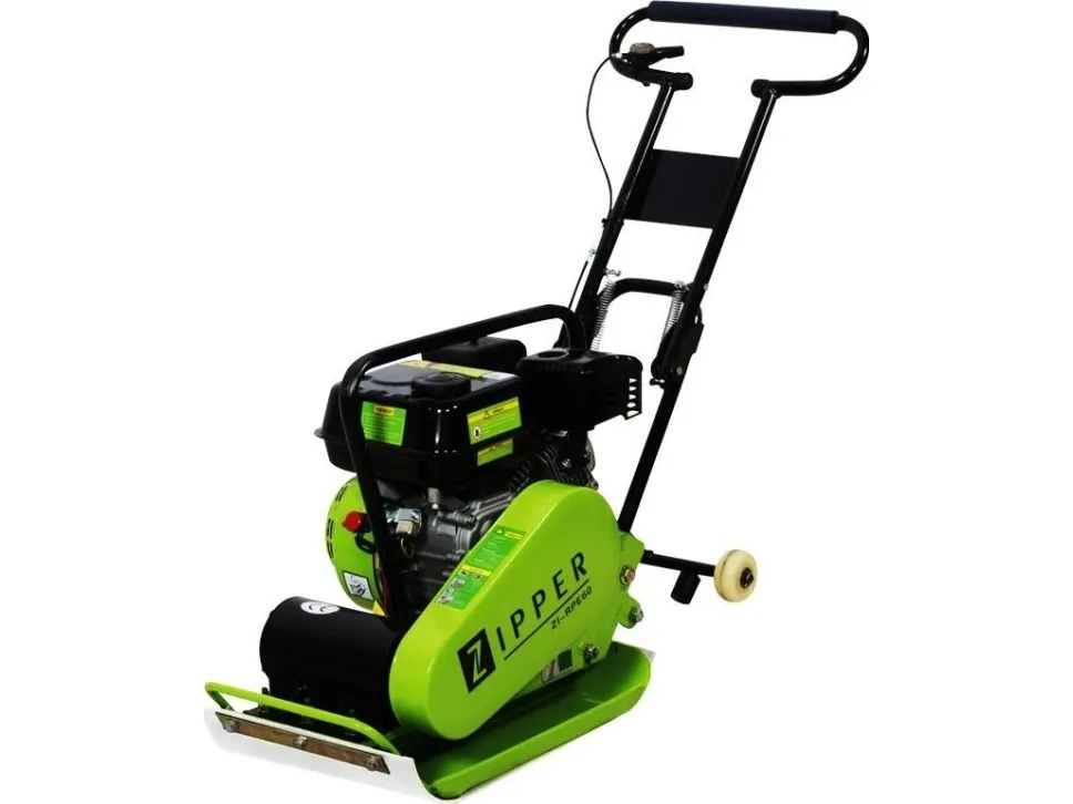 Zipper ZI-RPE60, Vibrationsplade, 13,8 m/min, 150 cm, 3,6 L, 12100 N, Benzin
