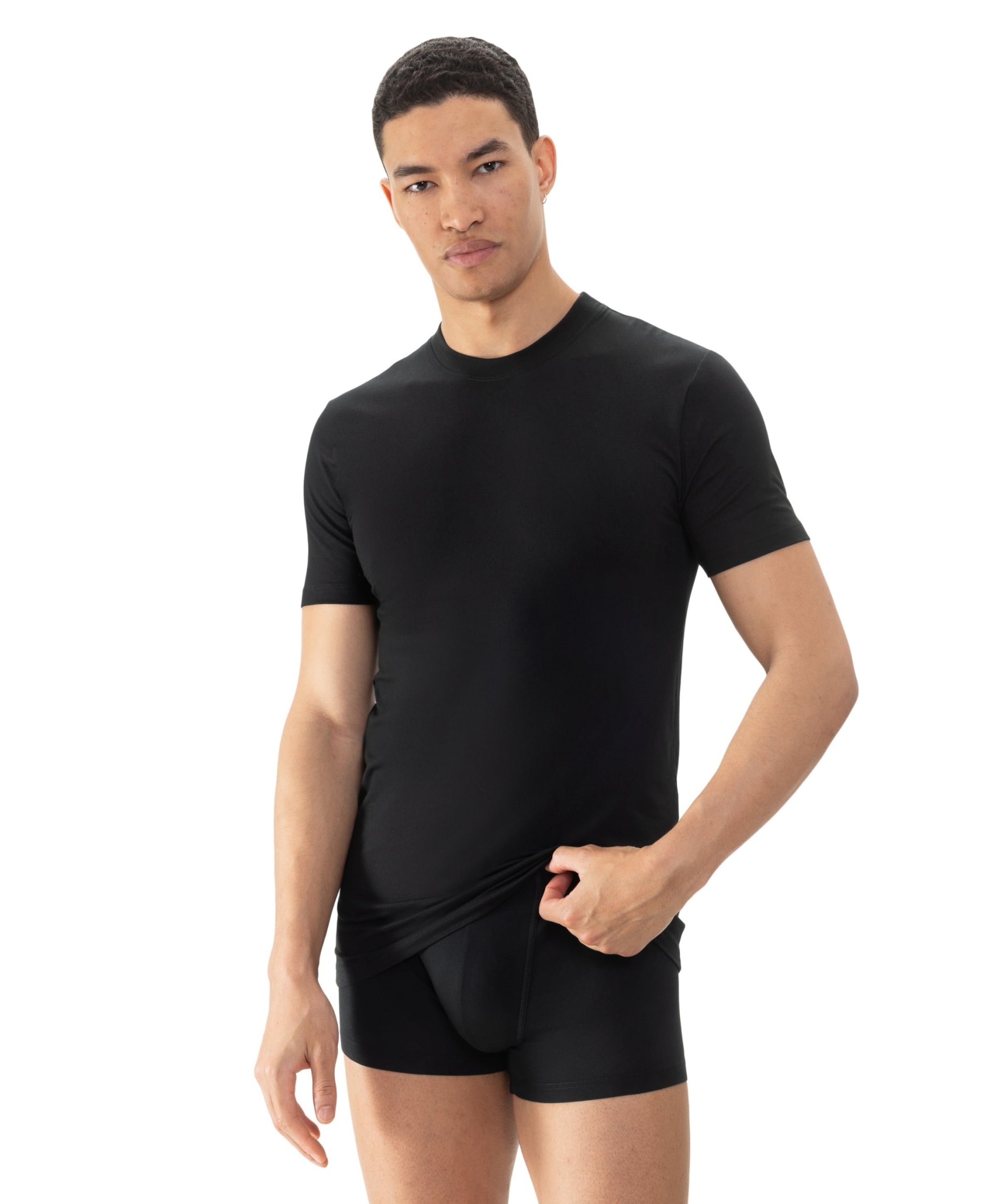 Mey Heren T-shirt zwart