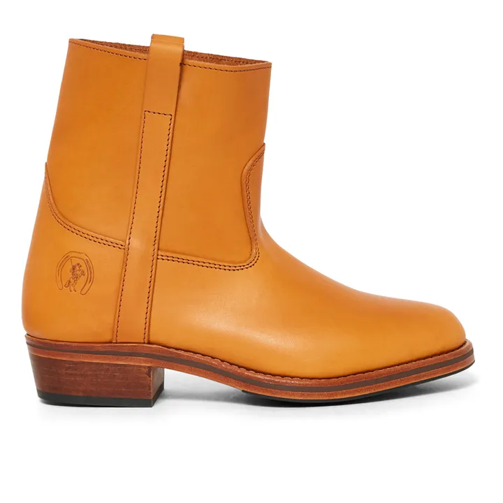 La Botte Gardiane Bottines Tiers Gardian Cuir Gras | Naturel