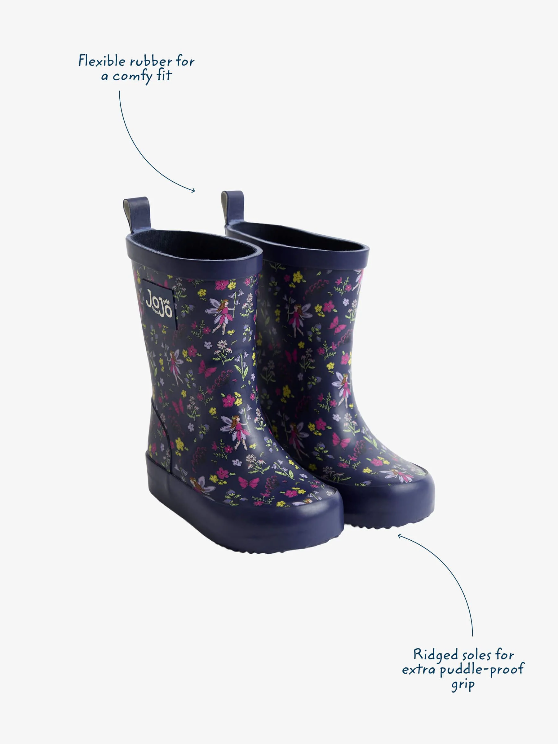 JoJo Maman Bébé Fairy Floral Wellies
