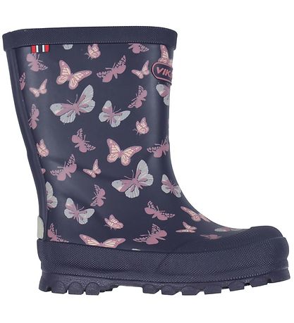 Viking GummiStøvler - Jolly - Navy/Antiquerose