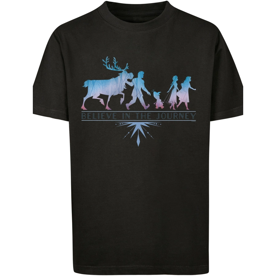 F4NT4STIC T-Shirt  Frozen 2 Believe In The Journey schwarz