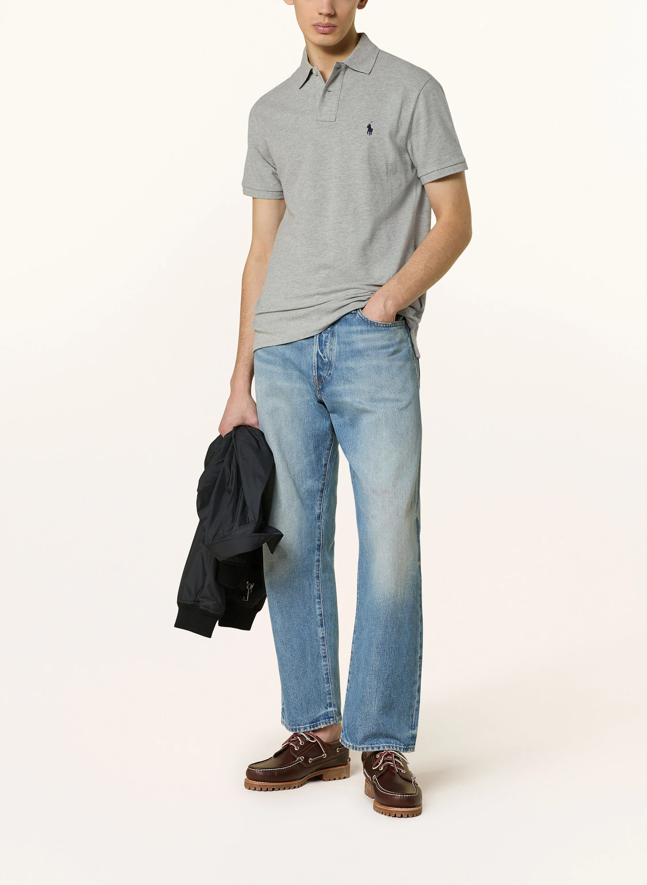 POLO RALPH LAUREN Piqué-Poloshirt Custom Slim Fit