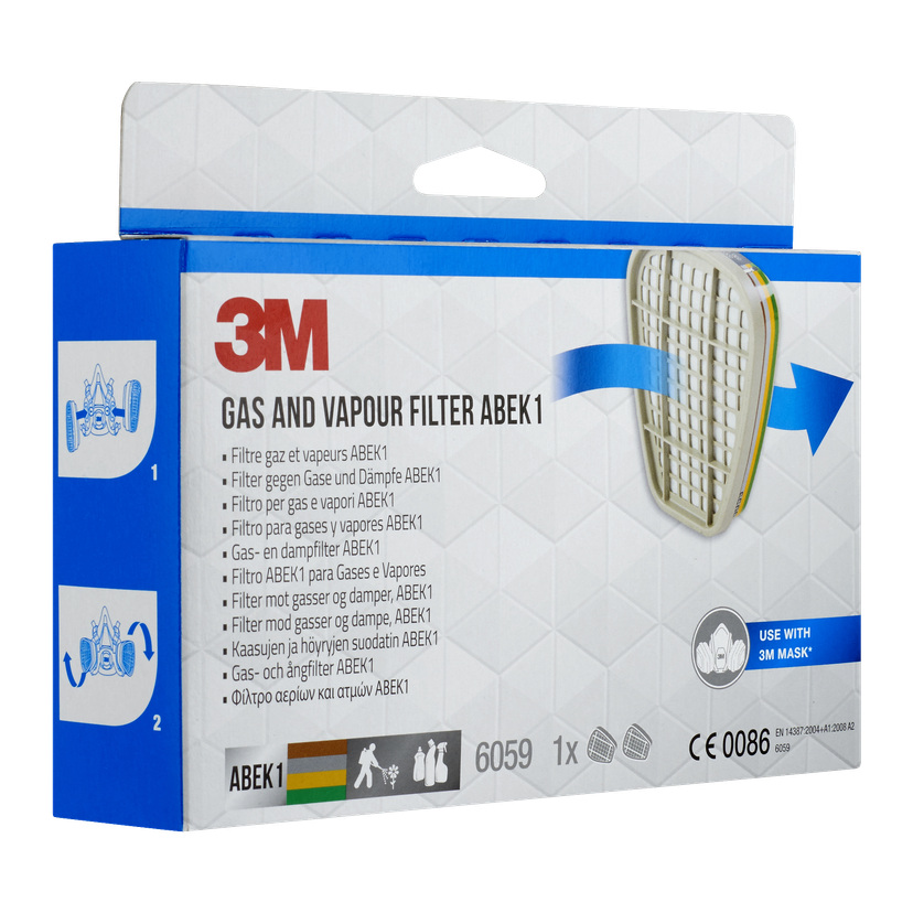 ABEK1-filter 2-pk