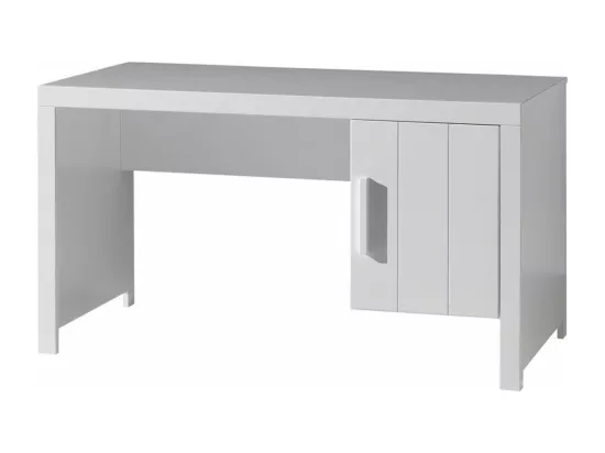 GASTON - Lit 90x200cm + Chevet + Armoire 2 Portes + Bureau