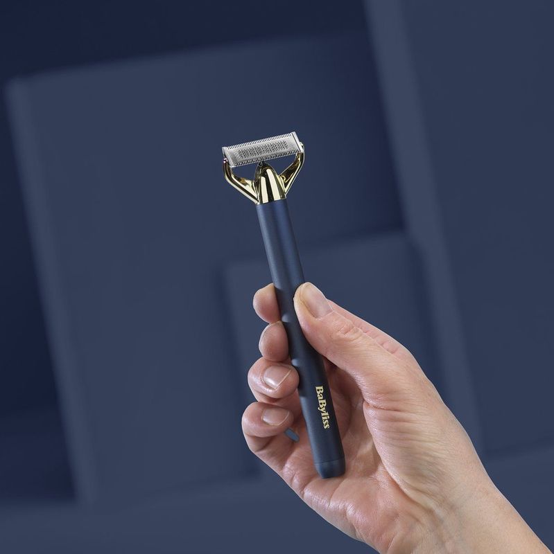 BaByliss X-Blade Super-X Metal Series Scheerapparaat - Navy & Gold - Waterdicht