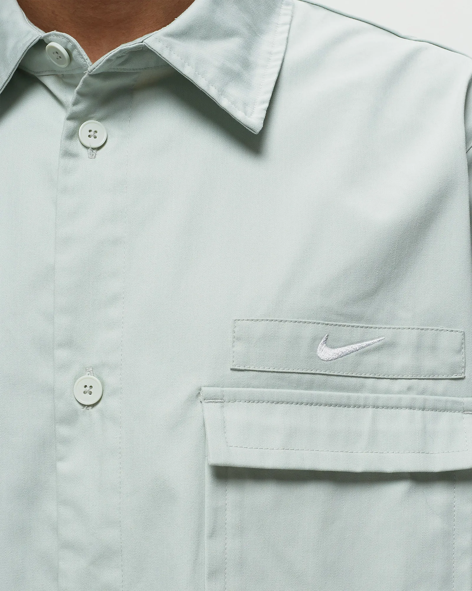 Nike Nike Life Woven Military S/S Button Down SHIRT