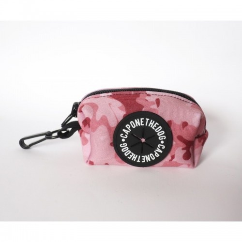 Bolsa de transporte para cães CaponeTheDog com estampa camuflada