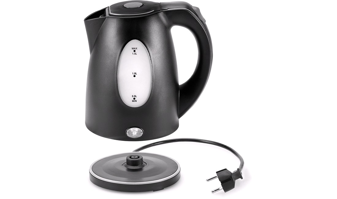 El-kedel 1,5 ltr. 2200 W 230 volt