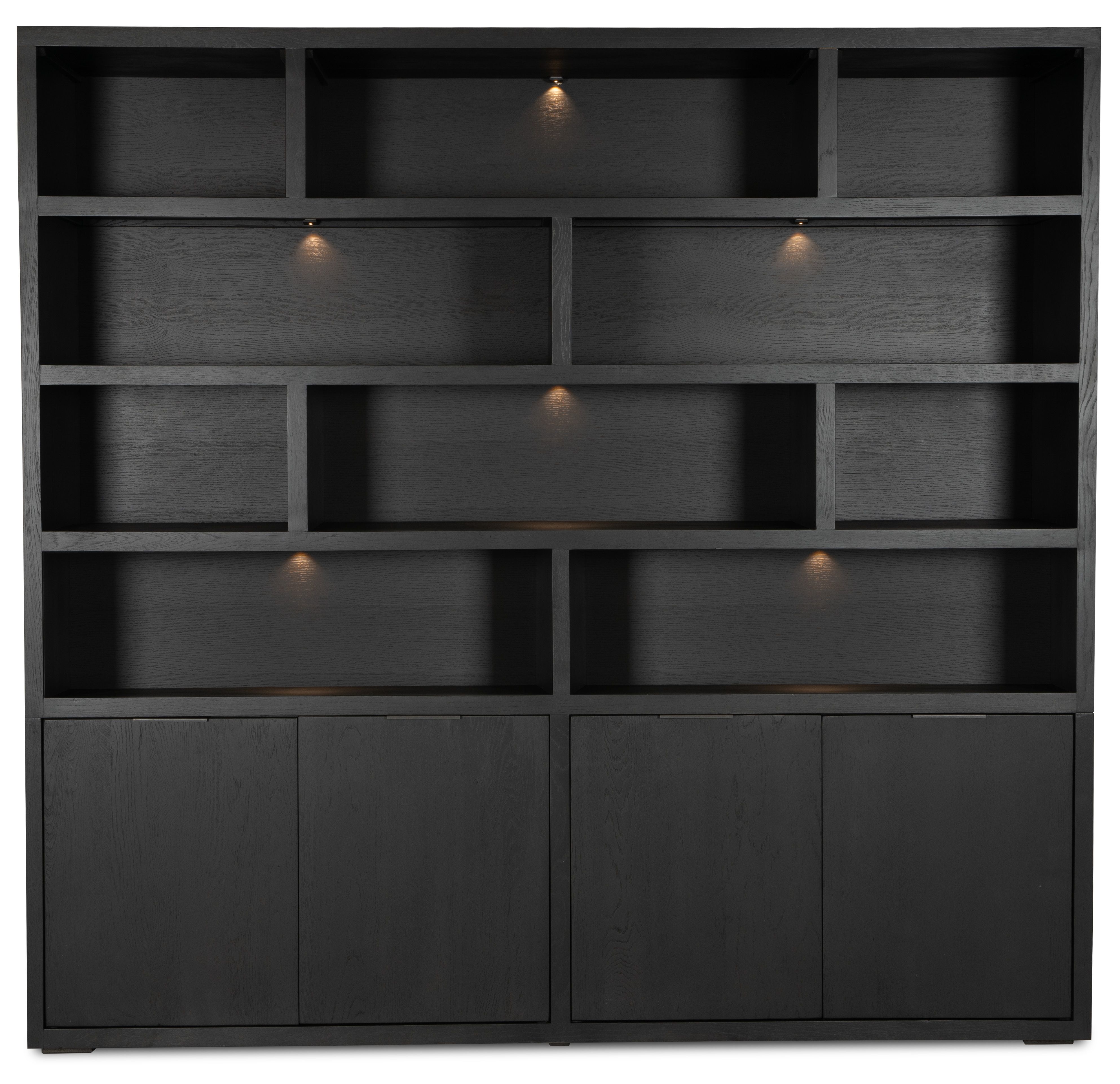 Boekenkast Established B220 x D40 x H210 cm