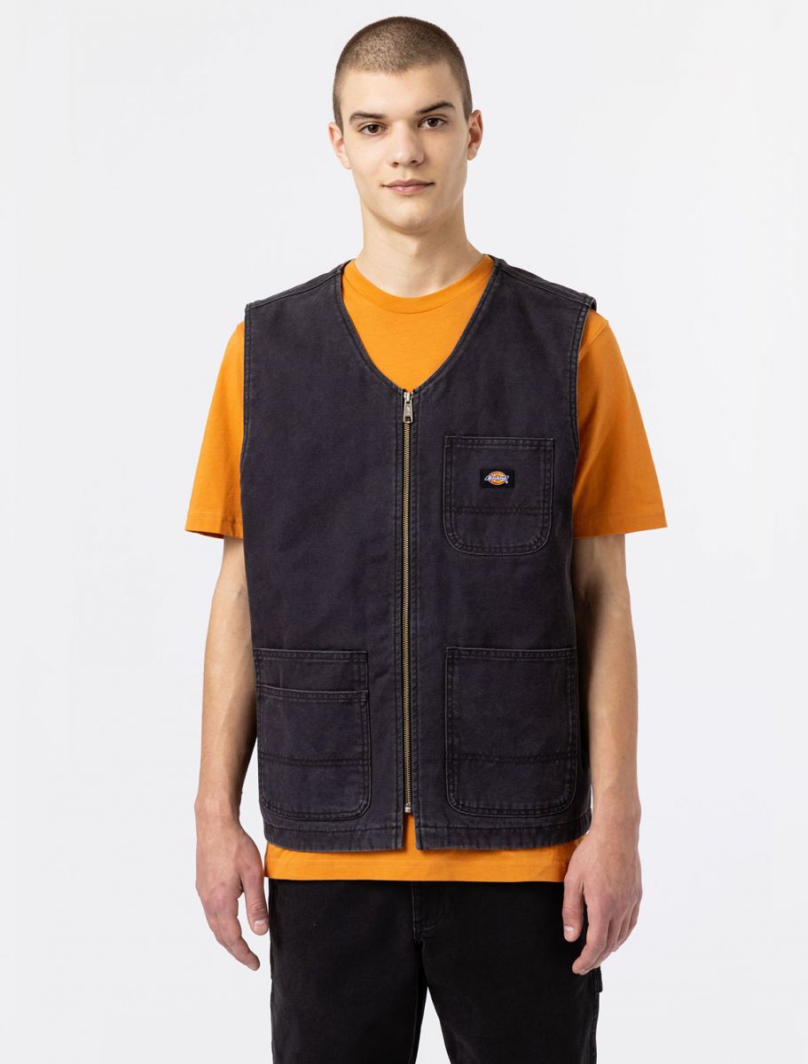 Dickies Duck Canvas Veste Black Stone