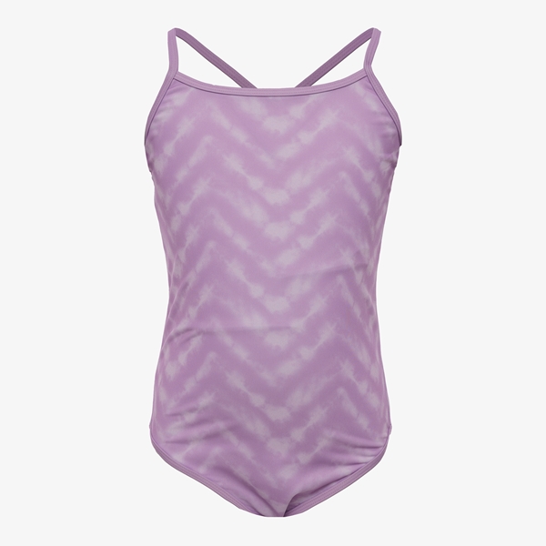 Osaga meisjes badpak lila met print