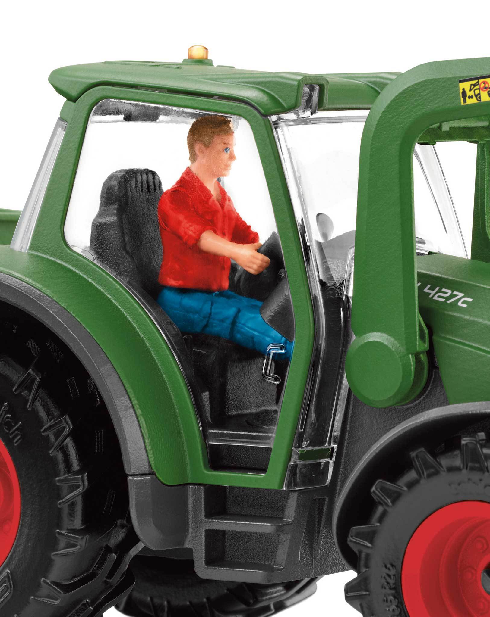 schleich® 42608 Farm World - Traktor mit Anhänger