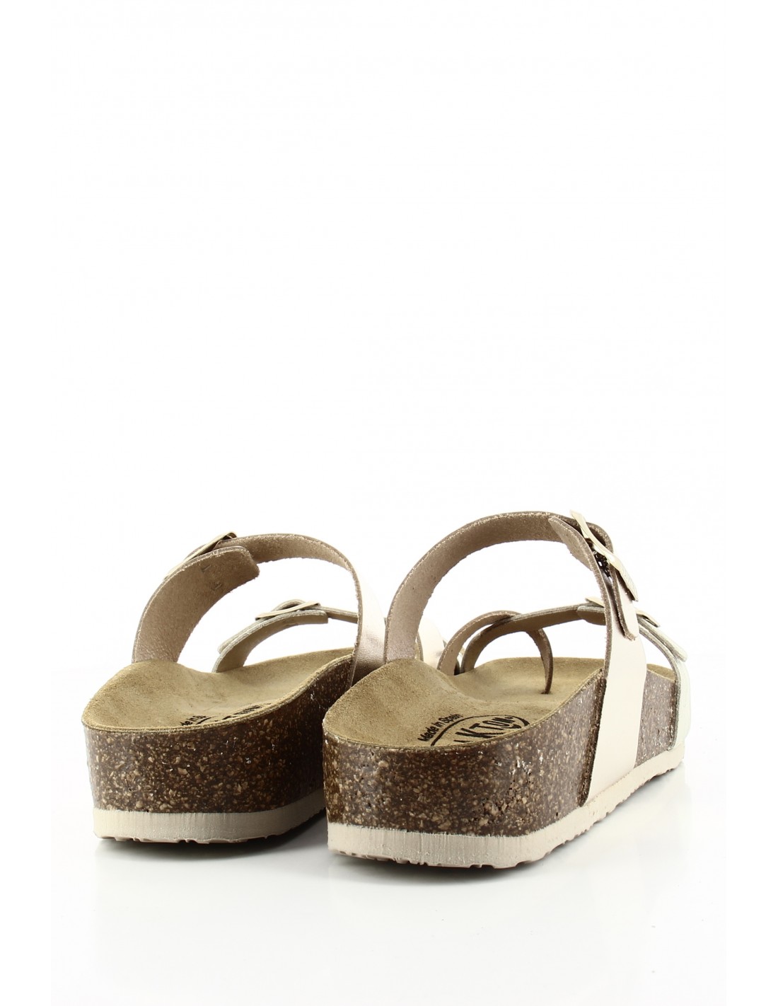 plakton Mules Femme Cp Bombay Doré