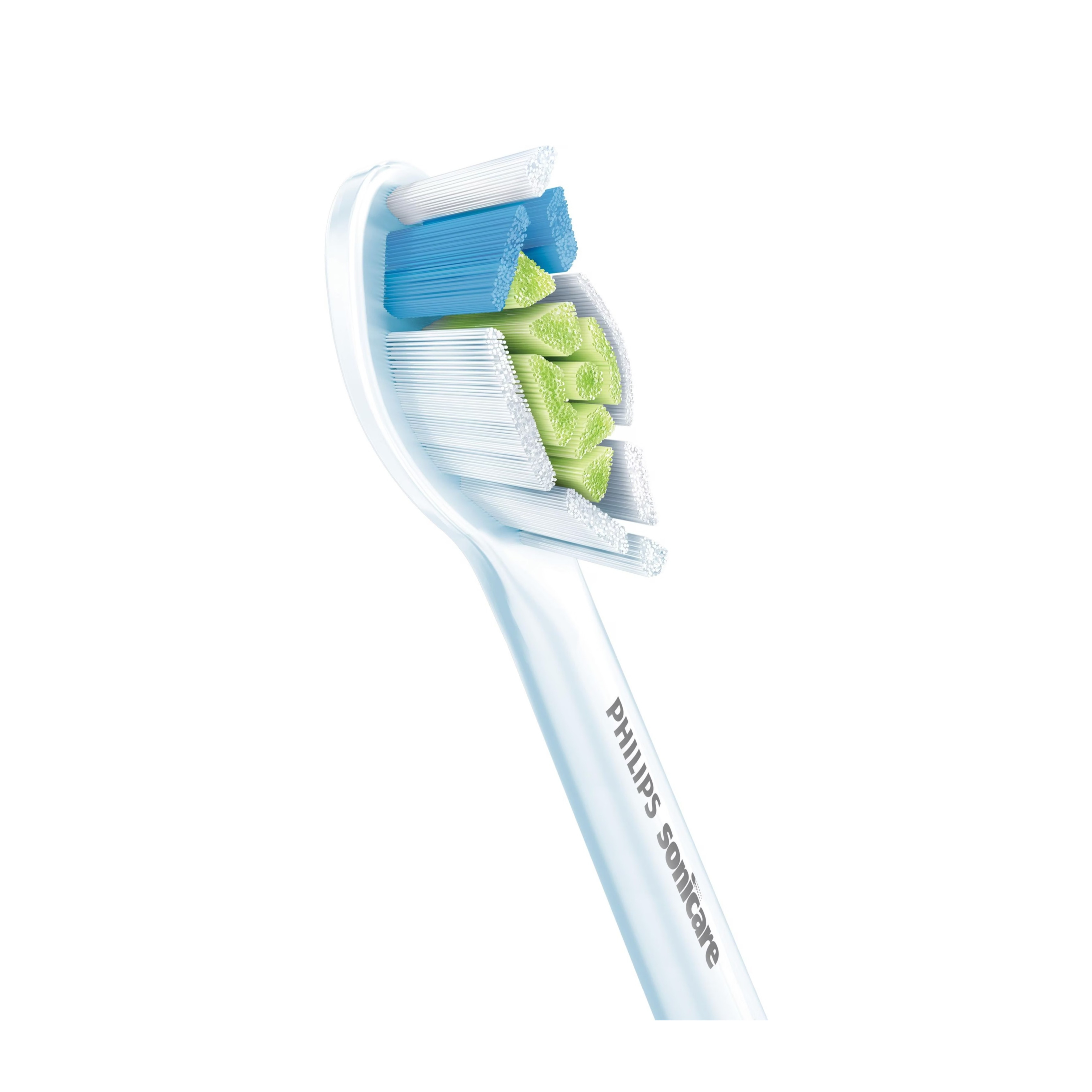 (2er Set) W2 Optimal White Ersatz Zahnbürstenkopf für Philips Sonicare Elektrische Zahnbürsten (HX6062/10) - Weiss