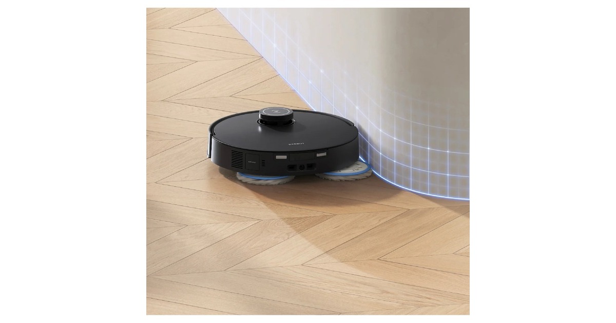 ECOVACSDeebot T30S combo complete black robotstofzuiger  (Zwart)