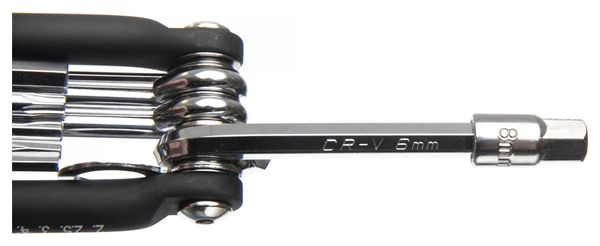 Multi-Outils Extra Flat 10 Fonctions Noir