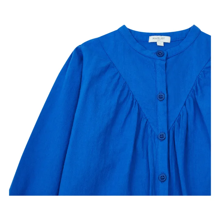 Marlot Paris Blouse Coton Noor | Bleu roi