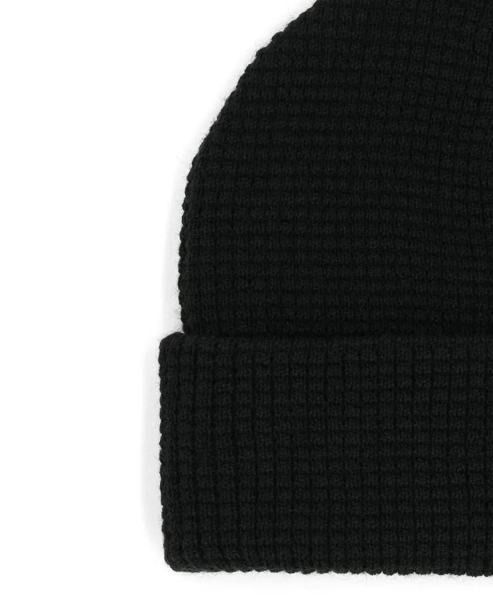 Simms Simms Everyday Waffle Knit Beanie Black