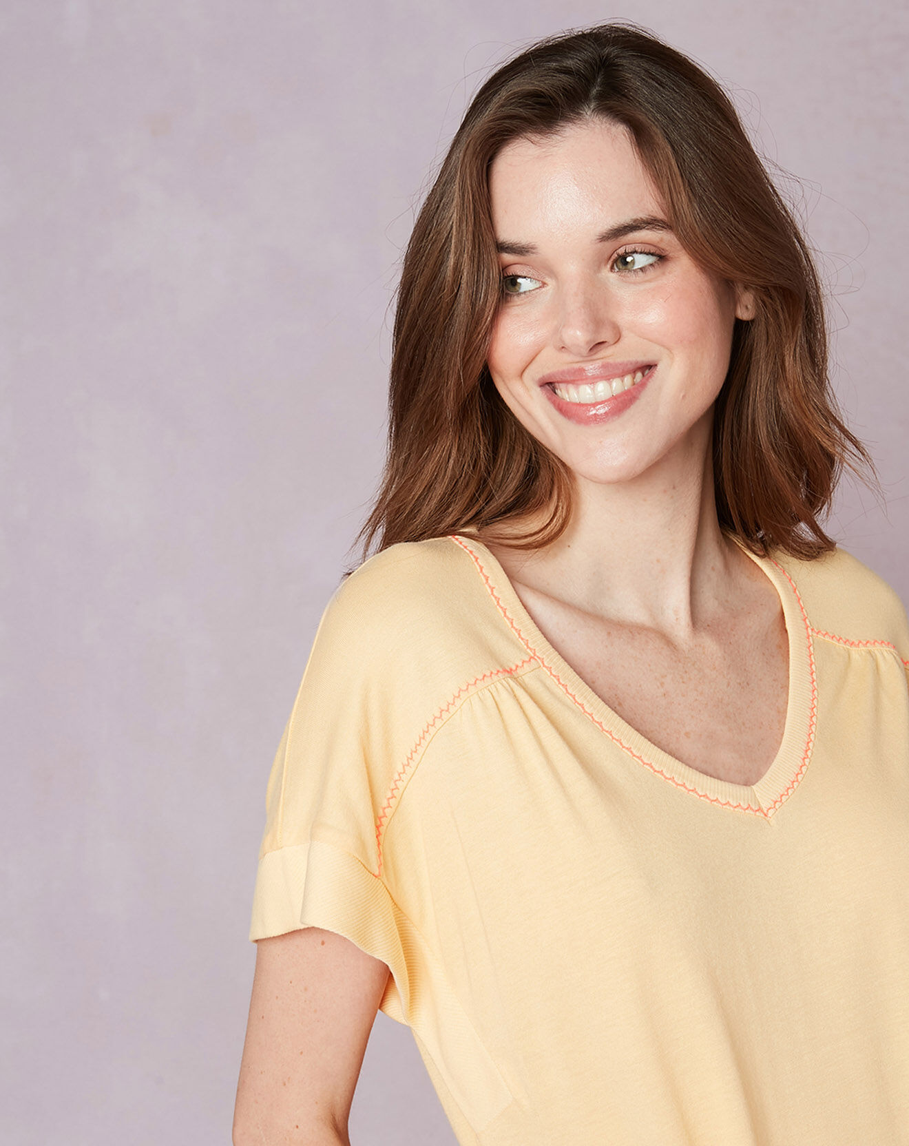 Le Chat Kaftan Cassandre jaune