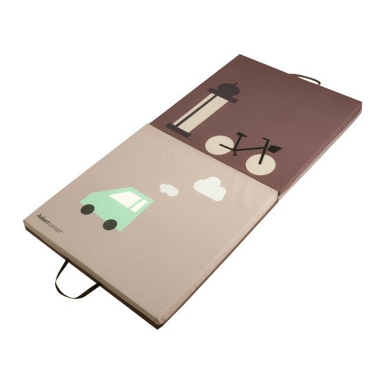 Tapis matelas de sol   Marron        de               Aubert concept