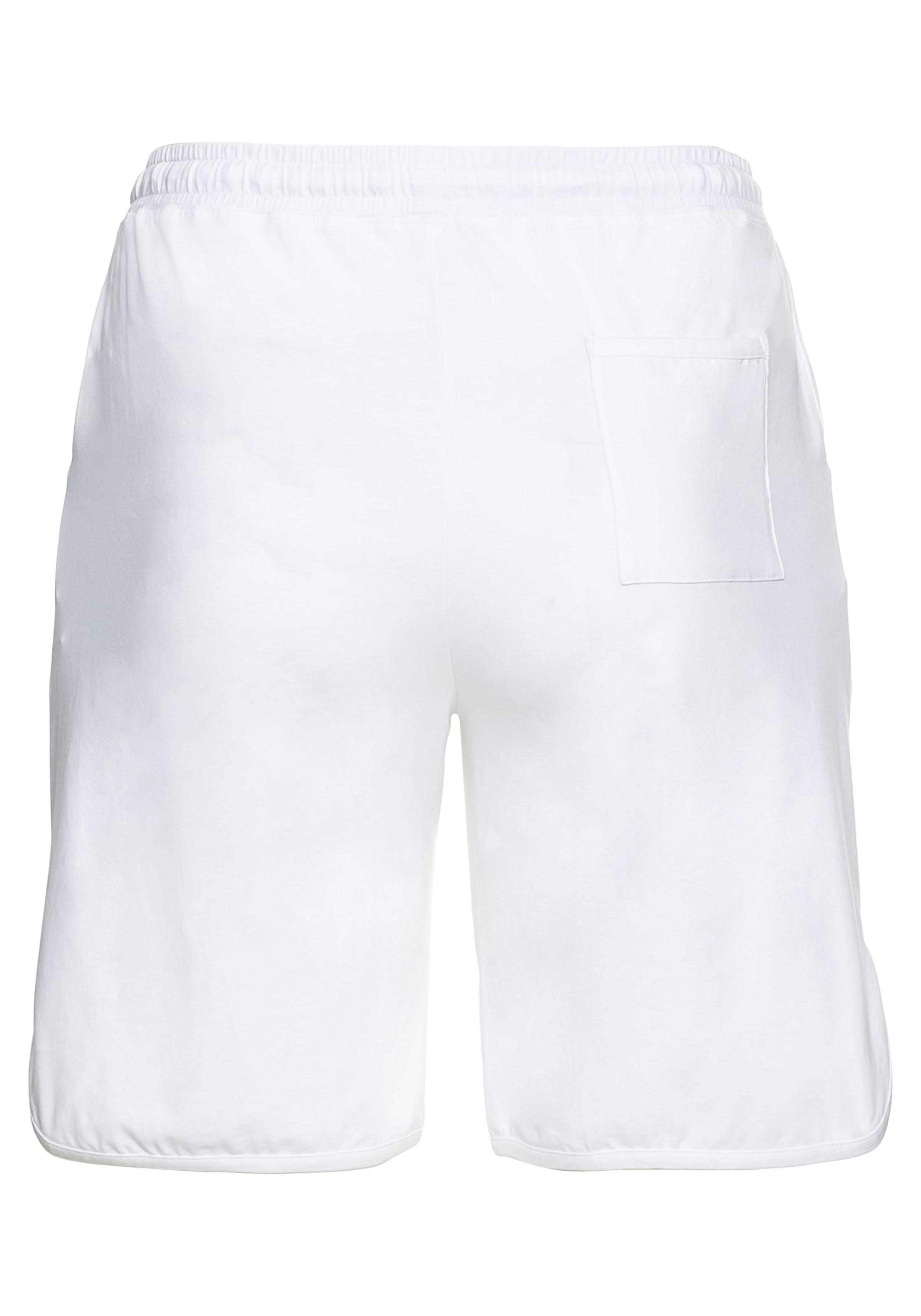 Jersey-Bermudas mit Schlupfbund und Tunnelzug