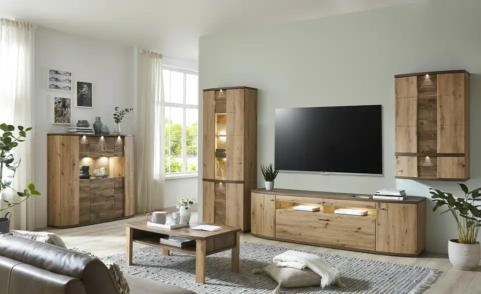 Wohnwand Grasse ohne Wandboard