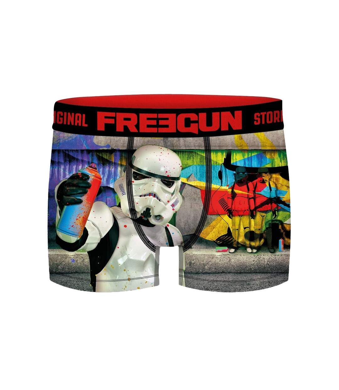 Boxer Homme Stormtrooper, Caleçon Homme Rigolo et Originale (Lot de 4)