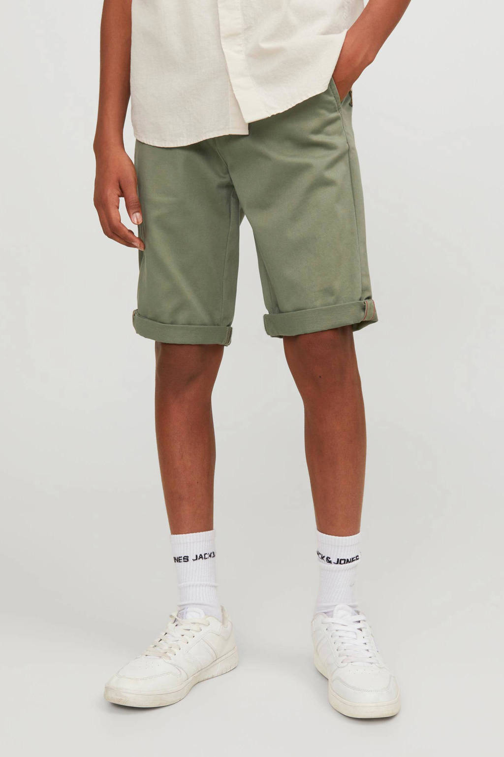 JACK & JONES bermuda JJIBOWIE groen