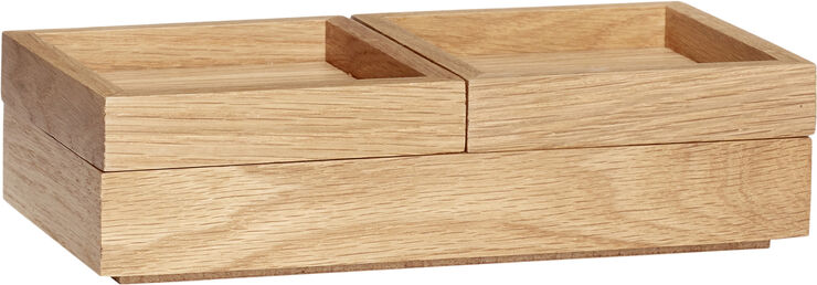 Hübsch Staple Storage Box Natural Natur